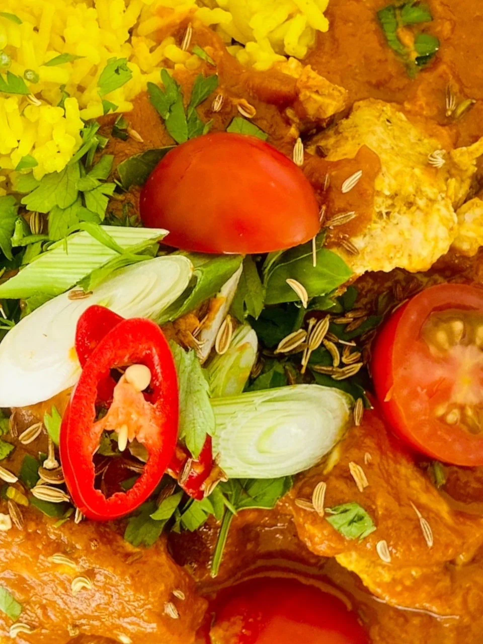 Chicken Madras with Pilau Rice - Image 2