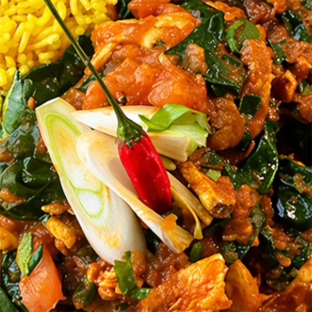 Chicken Saag with Pilau Rice - Image 2