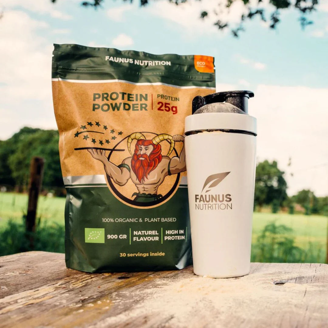 Faunus Organic Fermented Protein – Vanilla | Plant-Based Protein (210g / 900g) - Image 3